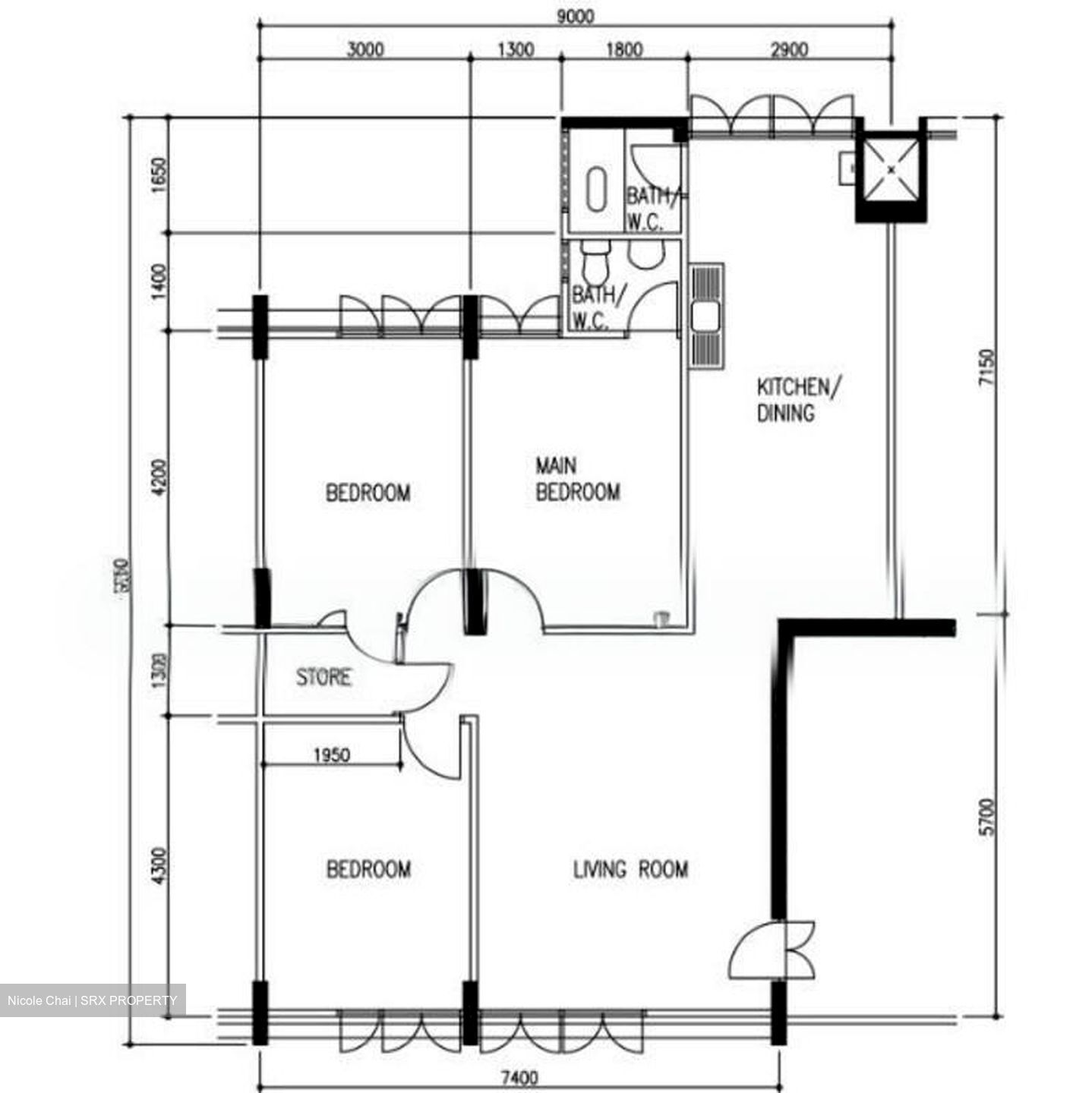 Blk 160 Jalan Teck Whye (Choa Chu Kang), HDB 4 Rooms #519884351